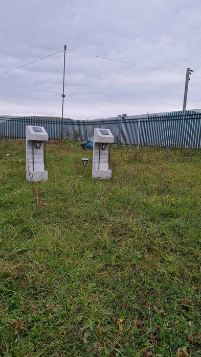 Lampa solară cu senzor de mișcare, iluminat exterior, nouă, rezistenta