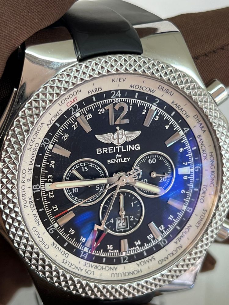 Breitling Bentley GMT A47362 с 5 години гаранция