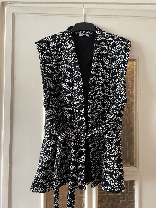 Памучен елек с колан L/XL