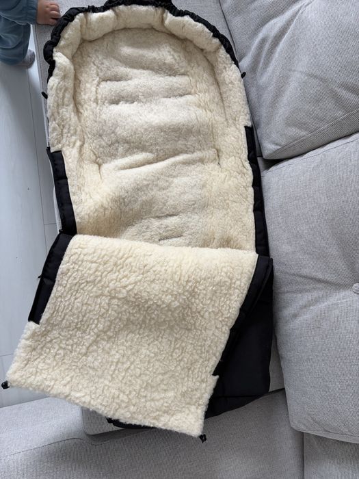 Sac de iarna bebelusi Zaffiro din lana