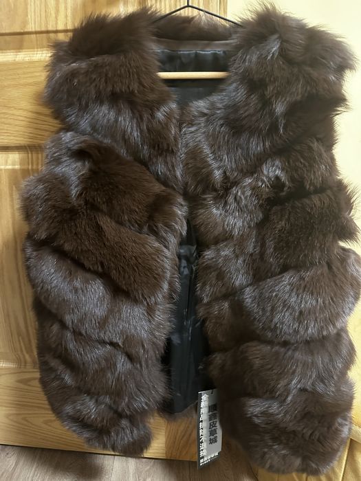 Елек от естествена кожа