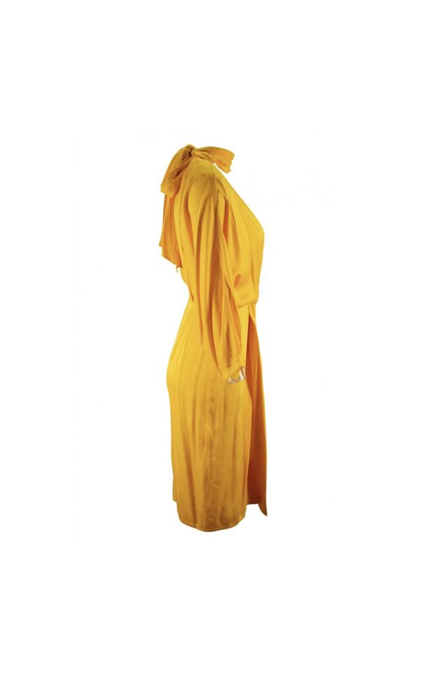 Жълта рокля Diane Von Furstenberg