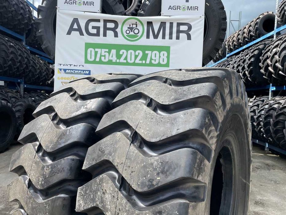 Anvelope noi 26.5-25 cu 32 pliuri marca ROADMILE pt vola industriala