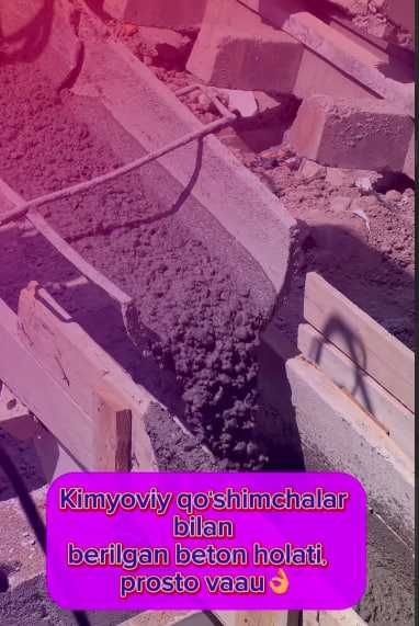 WELCON BETON — M100–M700 beton etkazamiz Concrete Laboratory nazorati