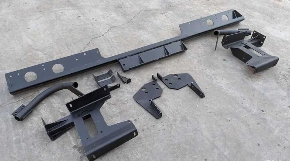 Кронштейны на бампер и подножки обвеса КАМАЗ, Новый