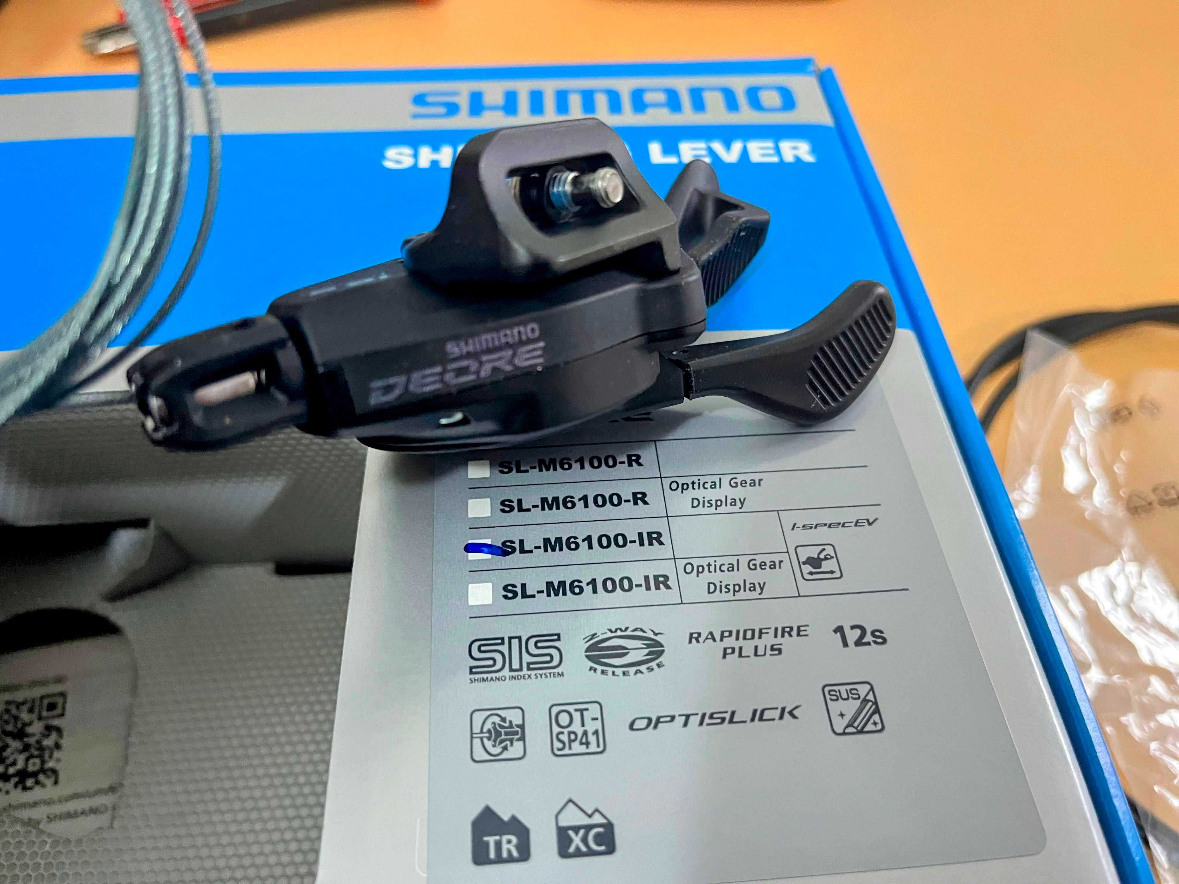 Задна команда скорости Shimano Deore SL-M6100 12s I-SPEC EV