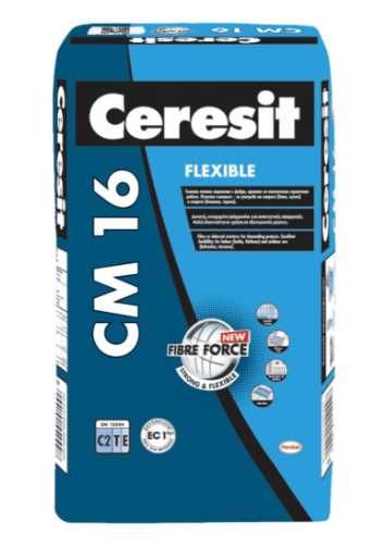 CERESIT CM 16 Гъвкаво лепило за деформируеми основи