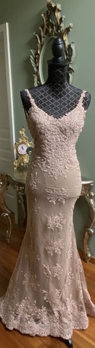 Rochie de ocazie superba, cu strasuri Swarovski