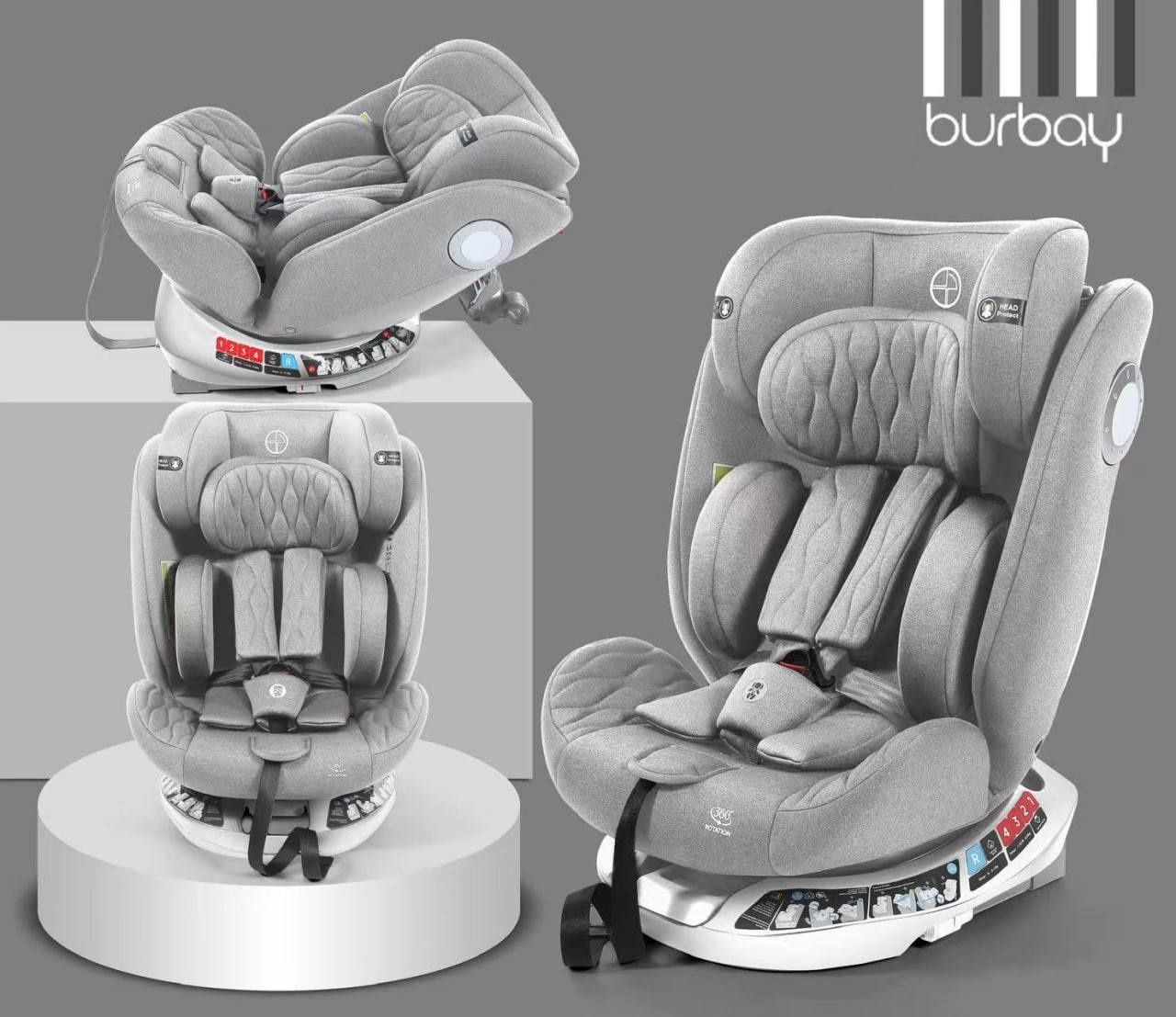 Скидка Автокресло isofix 0 + 36 кг