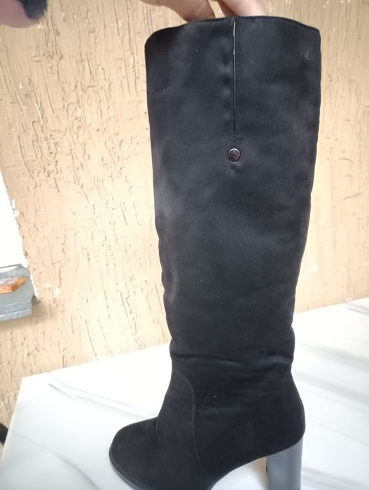 Сапоги зимние длинные