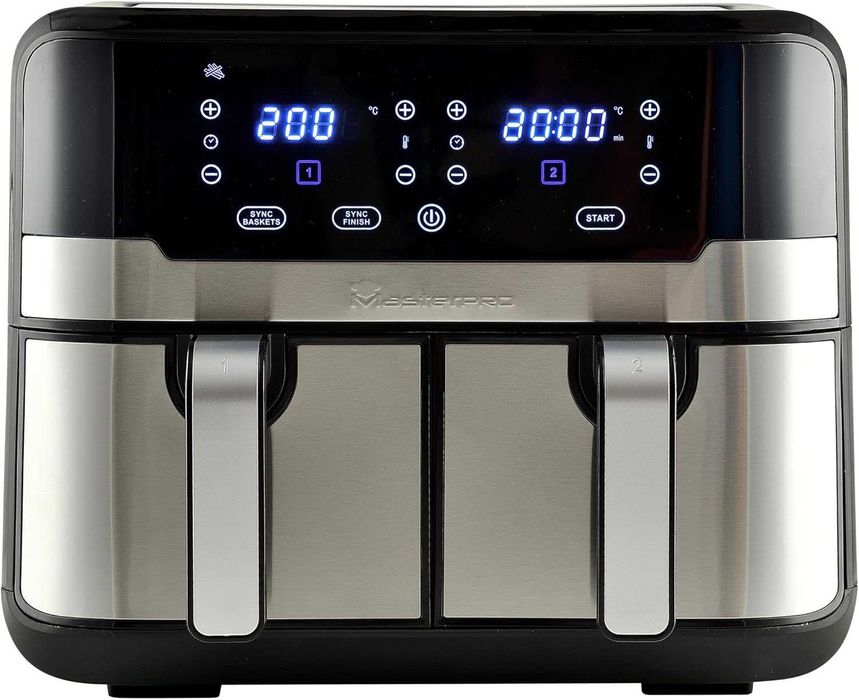 Фритюрник с горещ въздух/Еър фрайър/ Air Fryer Masterpro Rocket Duo 90