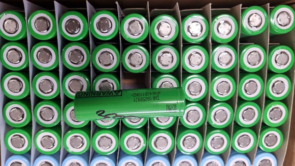 50 buc 18650 LG / 3500mA  din dezmembrari stare foarte buna