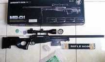 Sniper COLOSAL!! - Cea Mai Puternica Pusca - 4.5J, Airsoft 6.mm pistol