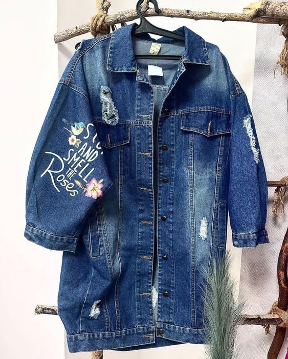 Джинсовка новая 46р.