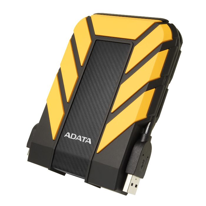 Външен диск удароустойчив EXT 1TB ADATA 710M USB3.2 цвят Жълт или Чер.