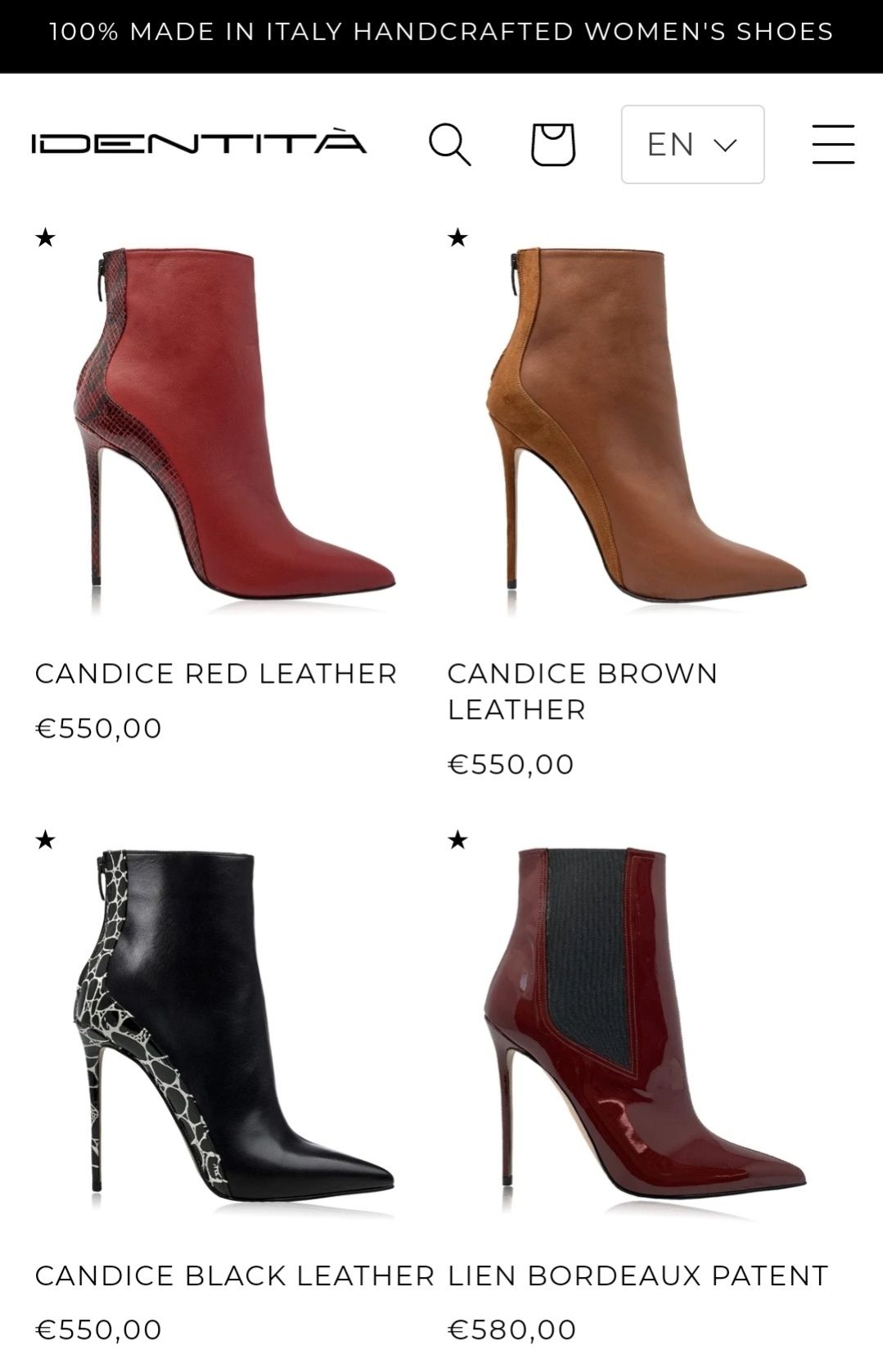 Botine IDENTITA shoes