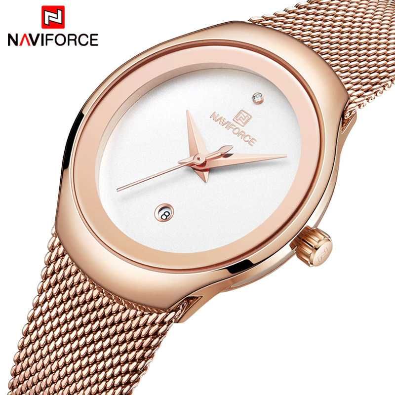 Дамски часовник Naviforce Quartz Watch, Златист