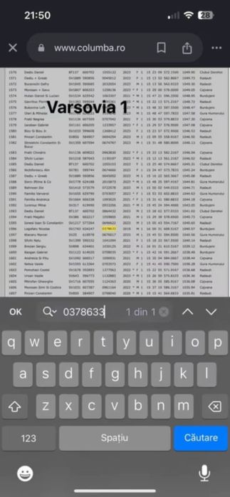 De vânzare mascul cu rezultate foarte bune !!!