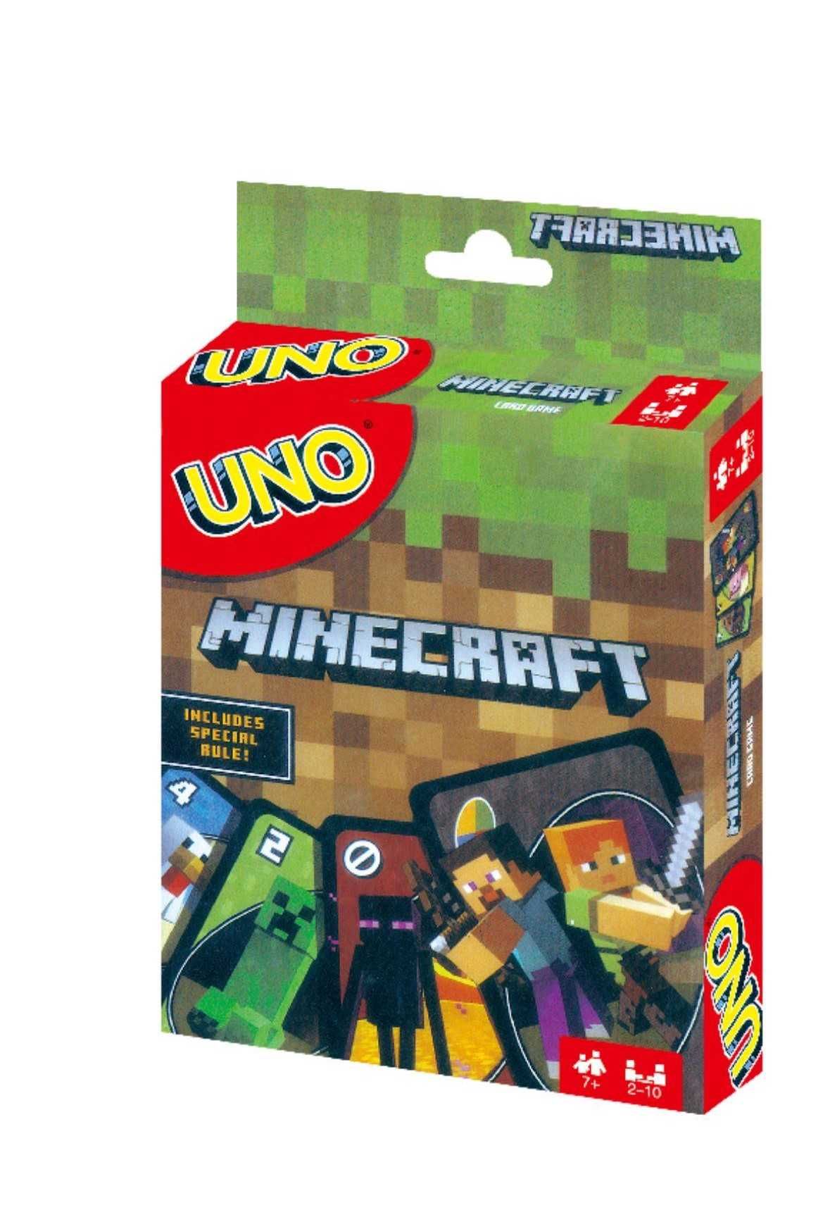 Карти УНО 7 вида Uno Cards Хари Потър , Майкрафт , Покемон , Куроми