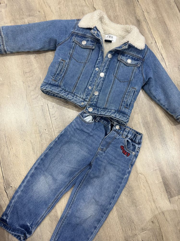 Яке и дънки ZARA Mickey Mouse