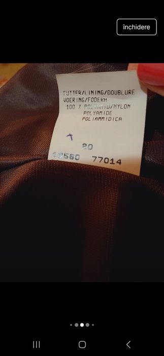 Fusta maro nr 50 deosebita