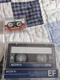 Аудио касетка, една за диктофон и опаковки за аудио касетки