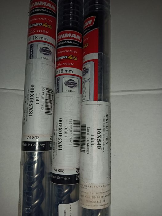 Vând burghie SDS max