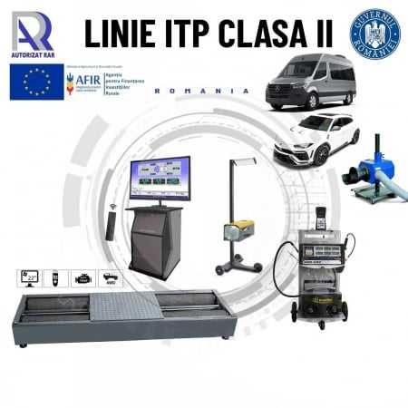 Statie de inspectie pentru autoturisme Pachet 1 - Basic, Clasa -II-III
