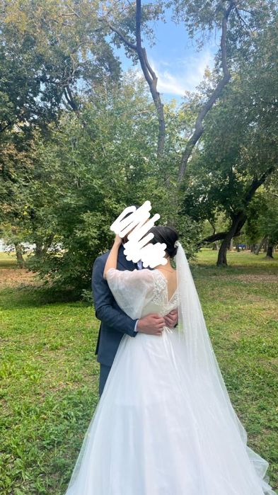 Продам легкое свадебное платье