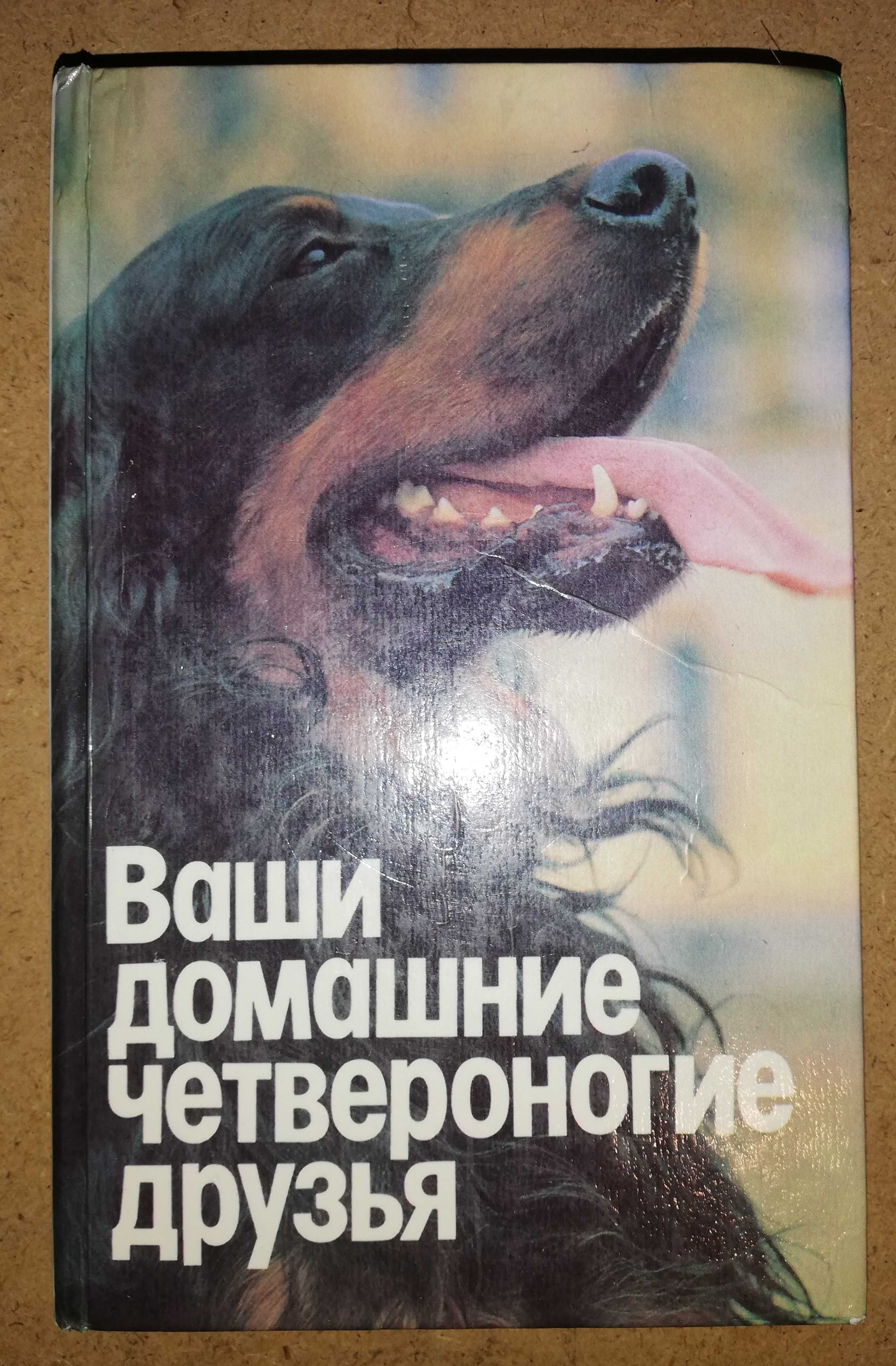 Книга про кошек и собак "Ваши домашние четвероногие друзья"