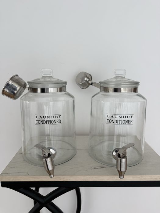 Банки для жидкого порошка Zara Home 4 шт стеклянные