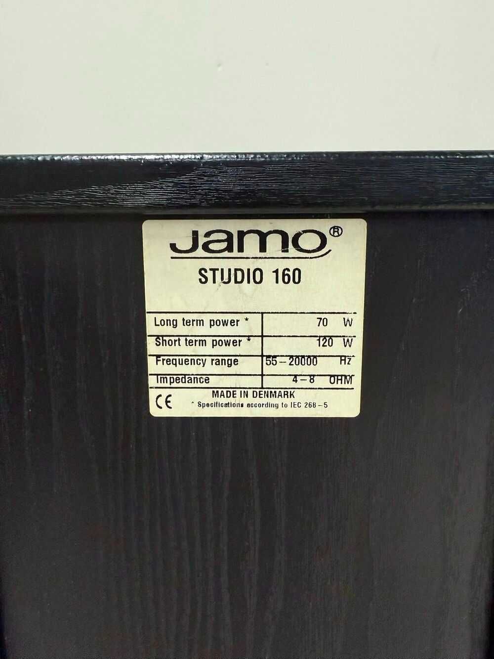 Ретро тонколони Jamo Studio 160 - 70-120W - 4-8 ома - Made in Denmark