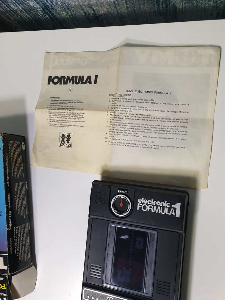Joc electric Tomy Formula 1 vintage