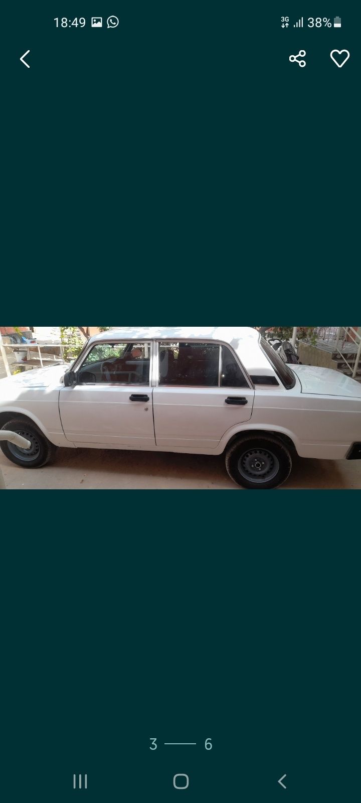 Lada 2107 yli 2001 sirochna sotiladi