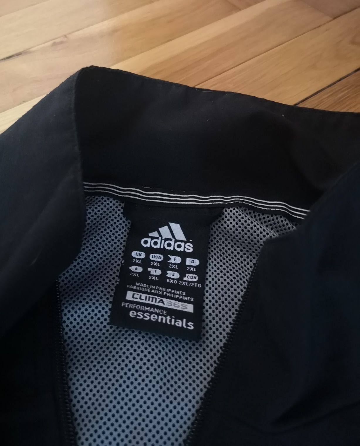 Оригинално мъжко шушляково горнище Adidas размер 2XL