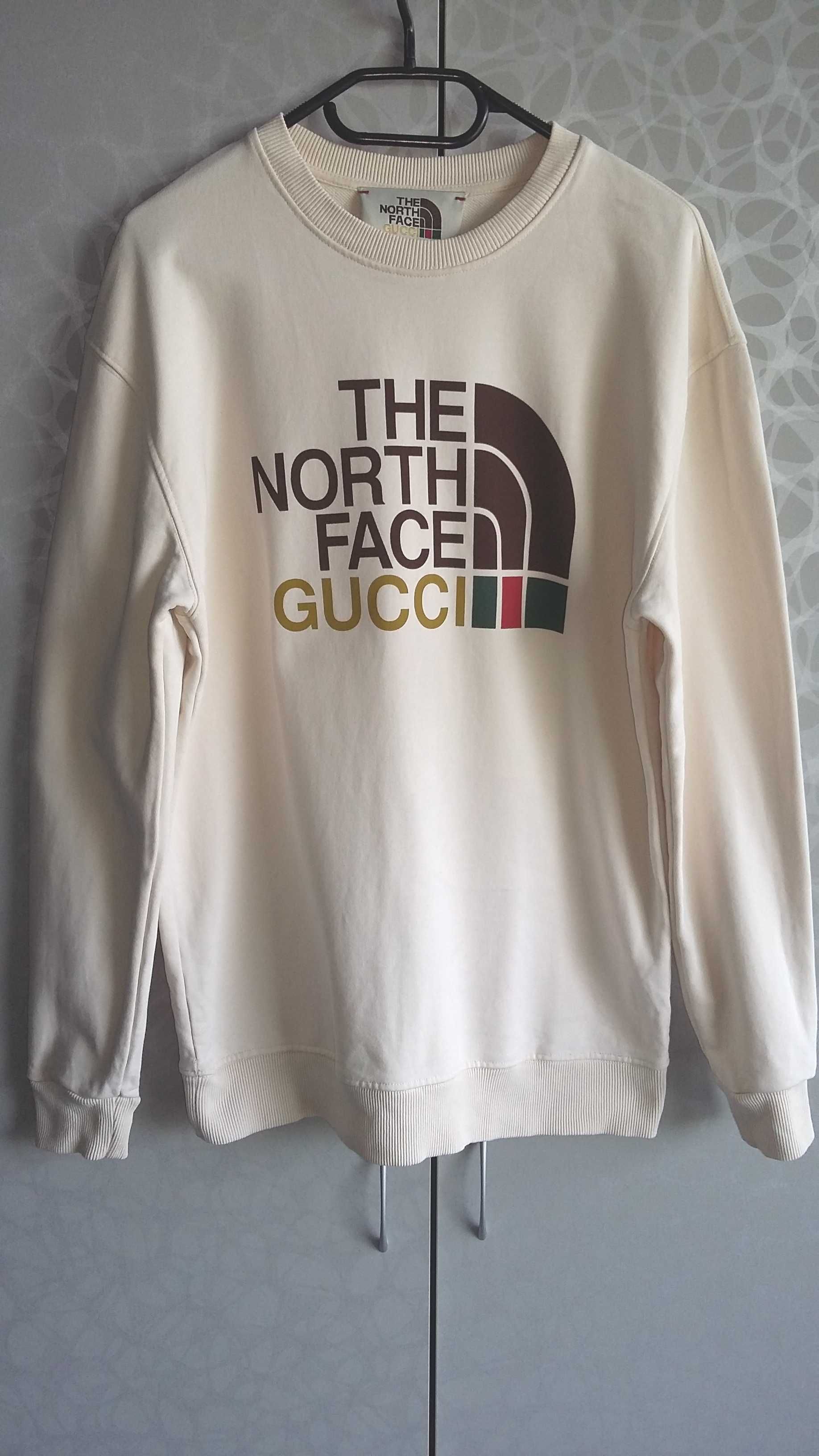 The North Face x Gucci суичър блуза фланела горница горнище джъмпер