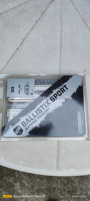 RAM crucial balistix (Бяла) 2x8GB 2666mhz