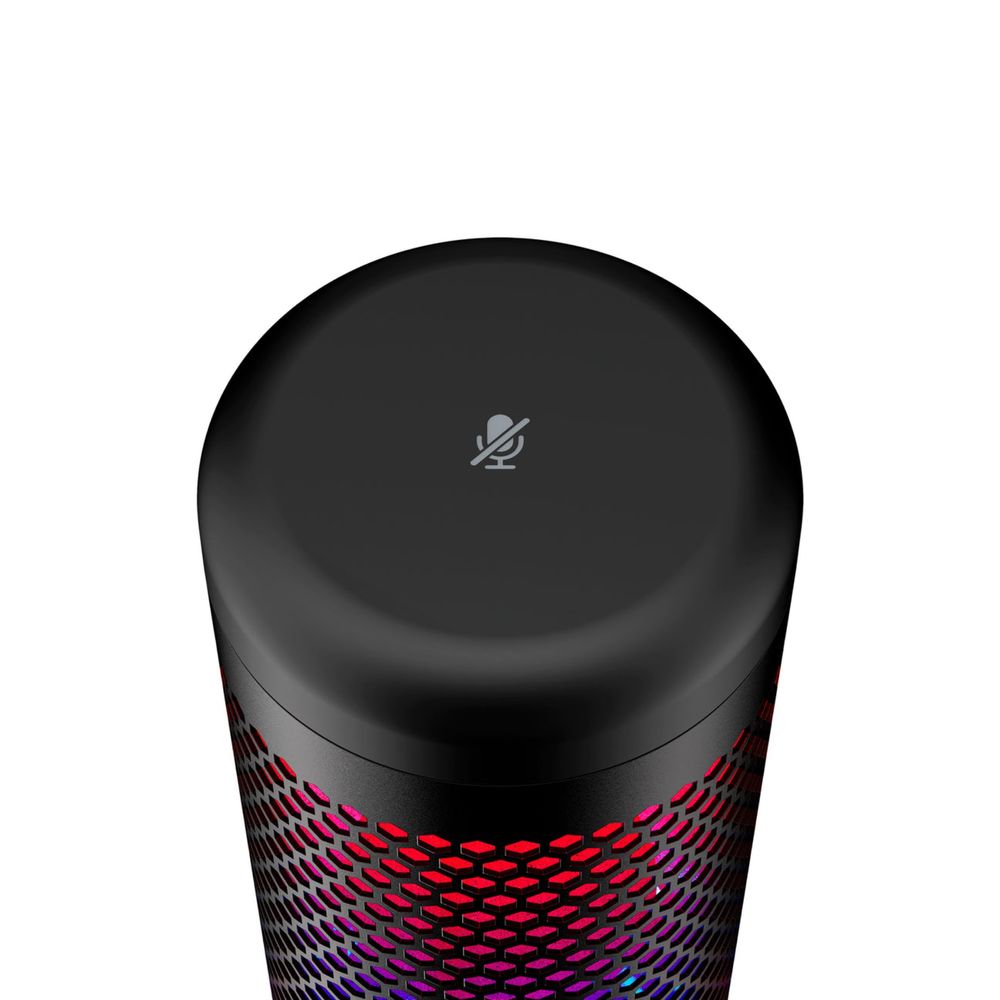 Игровой микрофон HyperX QuadCast S, gaming microphone for stream