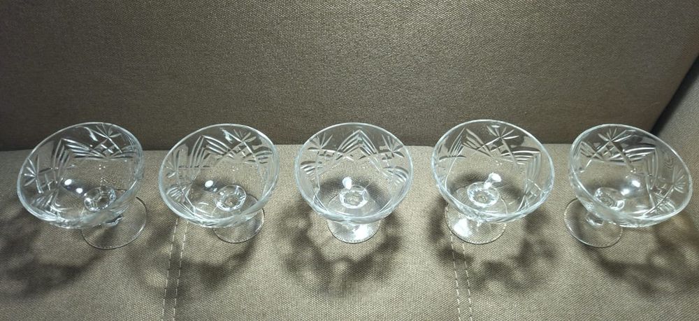 Бокалы хрустальные