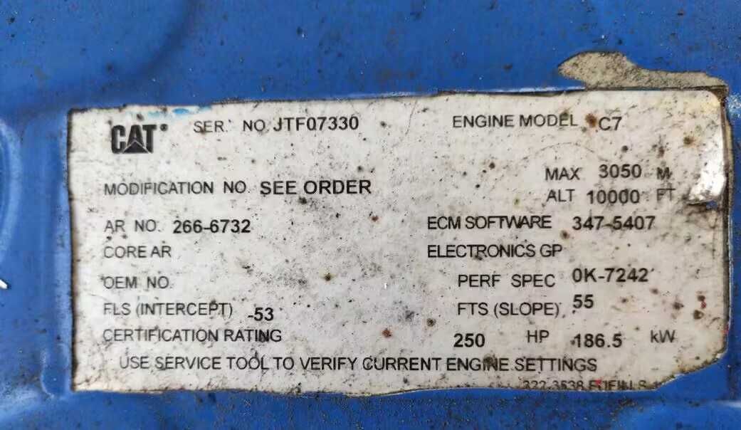 Motor complet CAT C7.1 - RECONDITIONAT - Piese motor Caterpillar C7.1