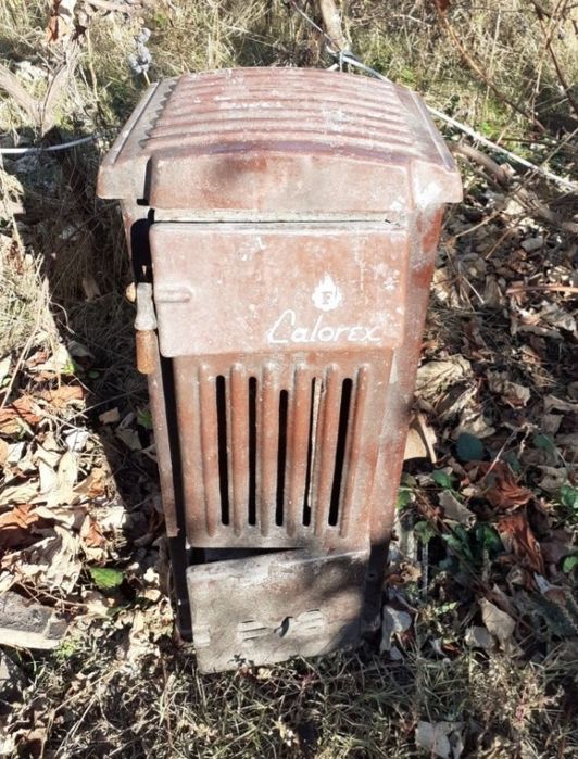 Godin fonta samotat,Calorex, lemne/gaze