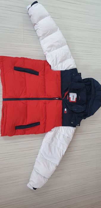 Tommy Hilfiger Alaska Mens Down /  L ОРИГИНАЛ! Мъжко Зимно пухено Яке!