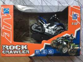 Управляема количка АТВ Rock Crawler Катерач 1: 14, С дистанционно