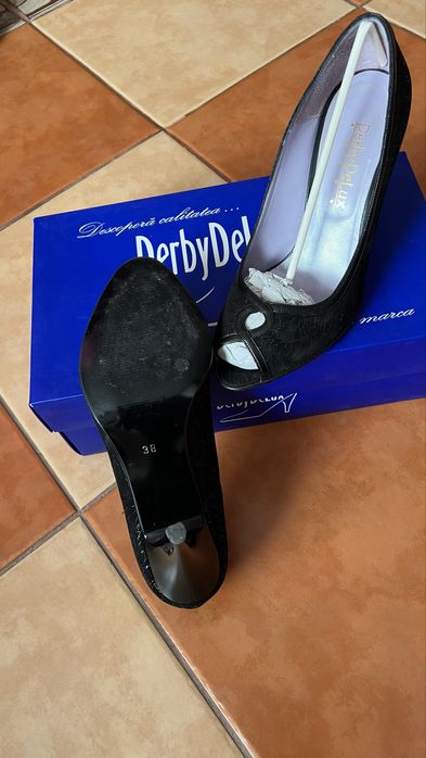 Pantofi dama Derby Deluxe 38
