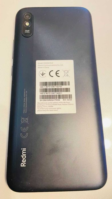 Телефон Xiaomi Redmi 9A чисто нов