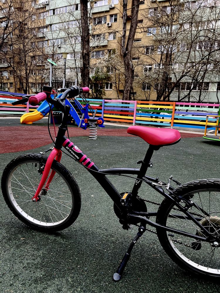 Bicicleta copii B-Twin roz