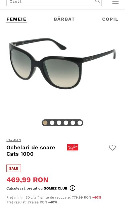 Ray-Ban ochelari de soare dama
