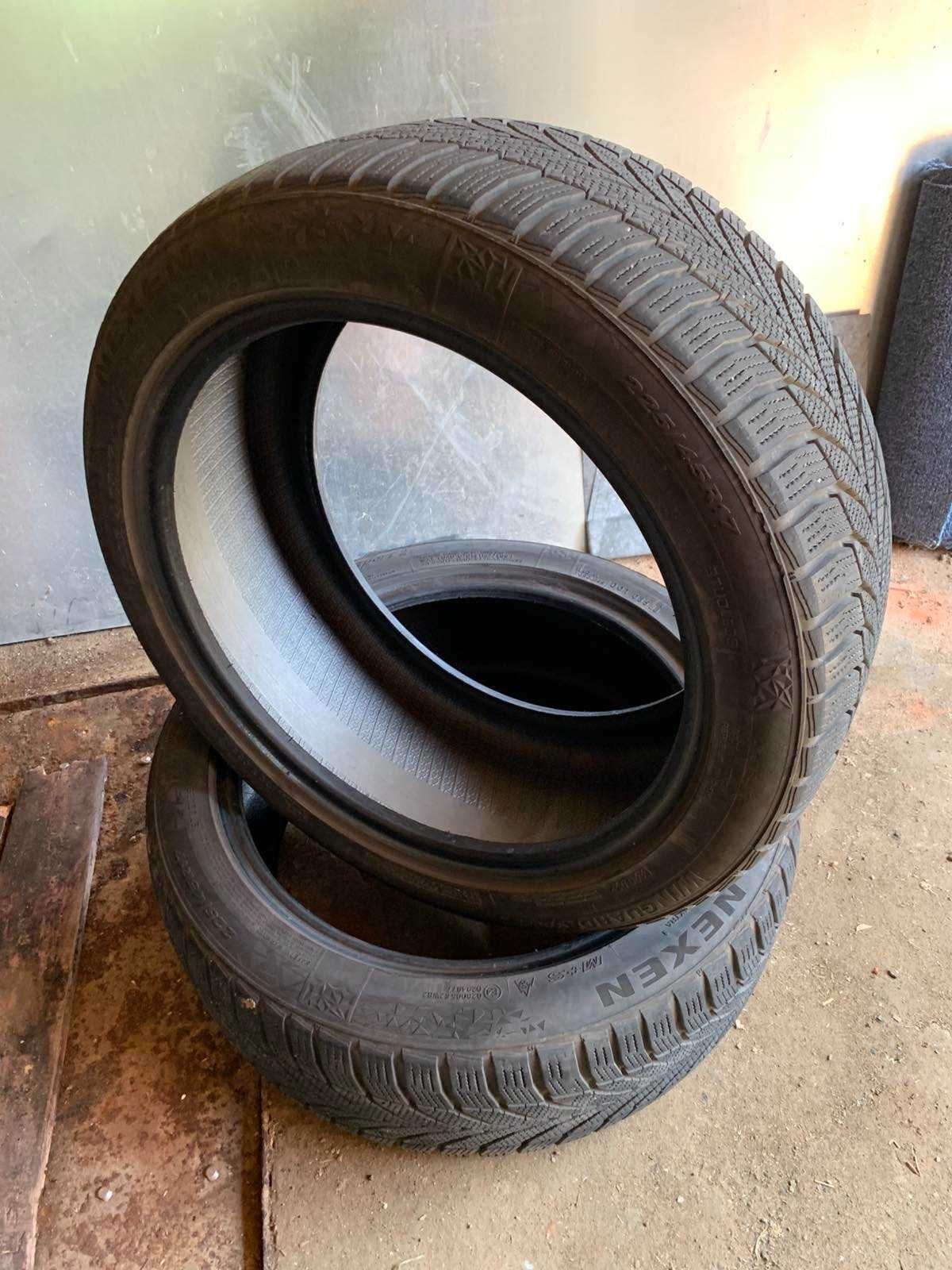 4 броя зимни гуми Nexen Winguard Sport 2 225/45r17 в отлично състояние