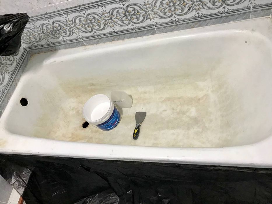 Реставрация ванн Эмалировка Ванной Жидким Мрамором