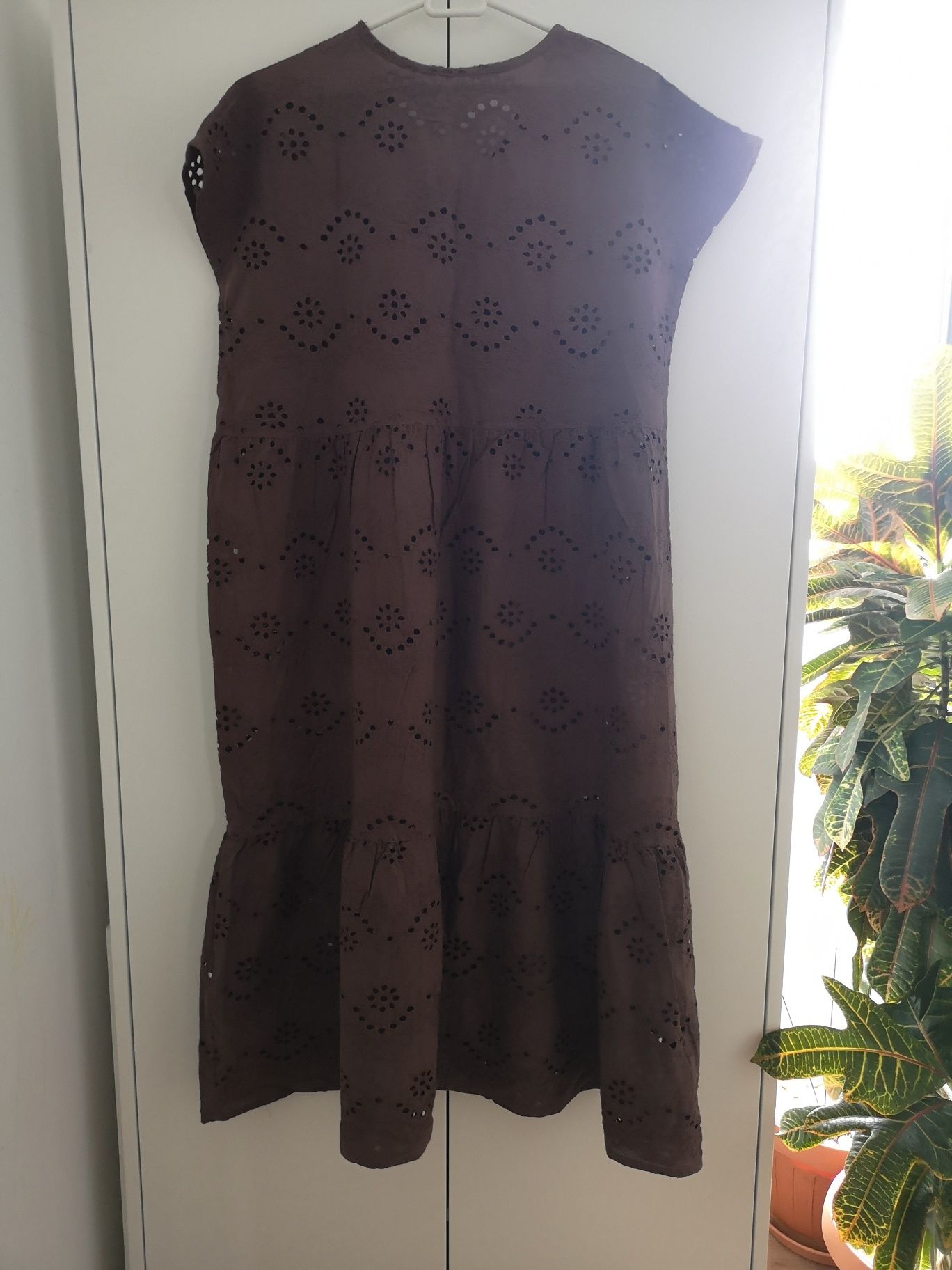 Rochie bumbac broderie englezească